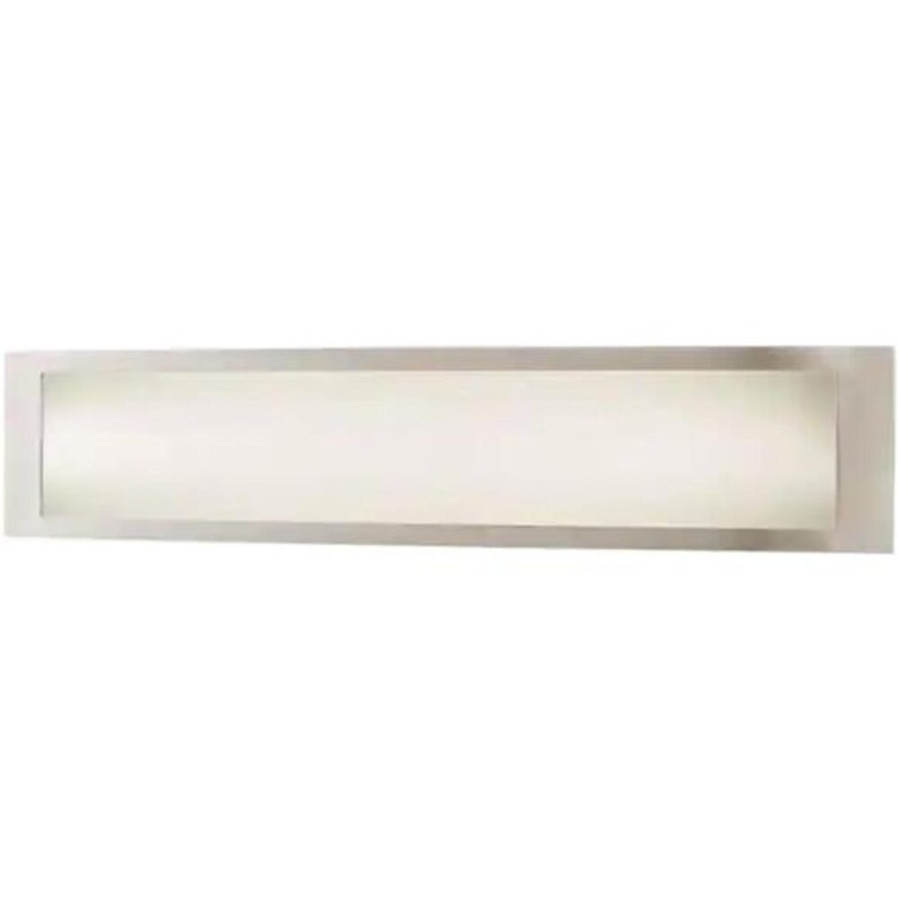 Woodbury 24.6 in. 1-Light Brushed Nickel Integrated LED Bathroom Vanity Light Ba